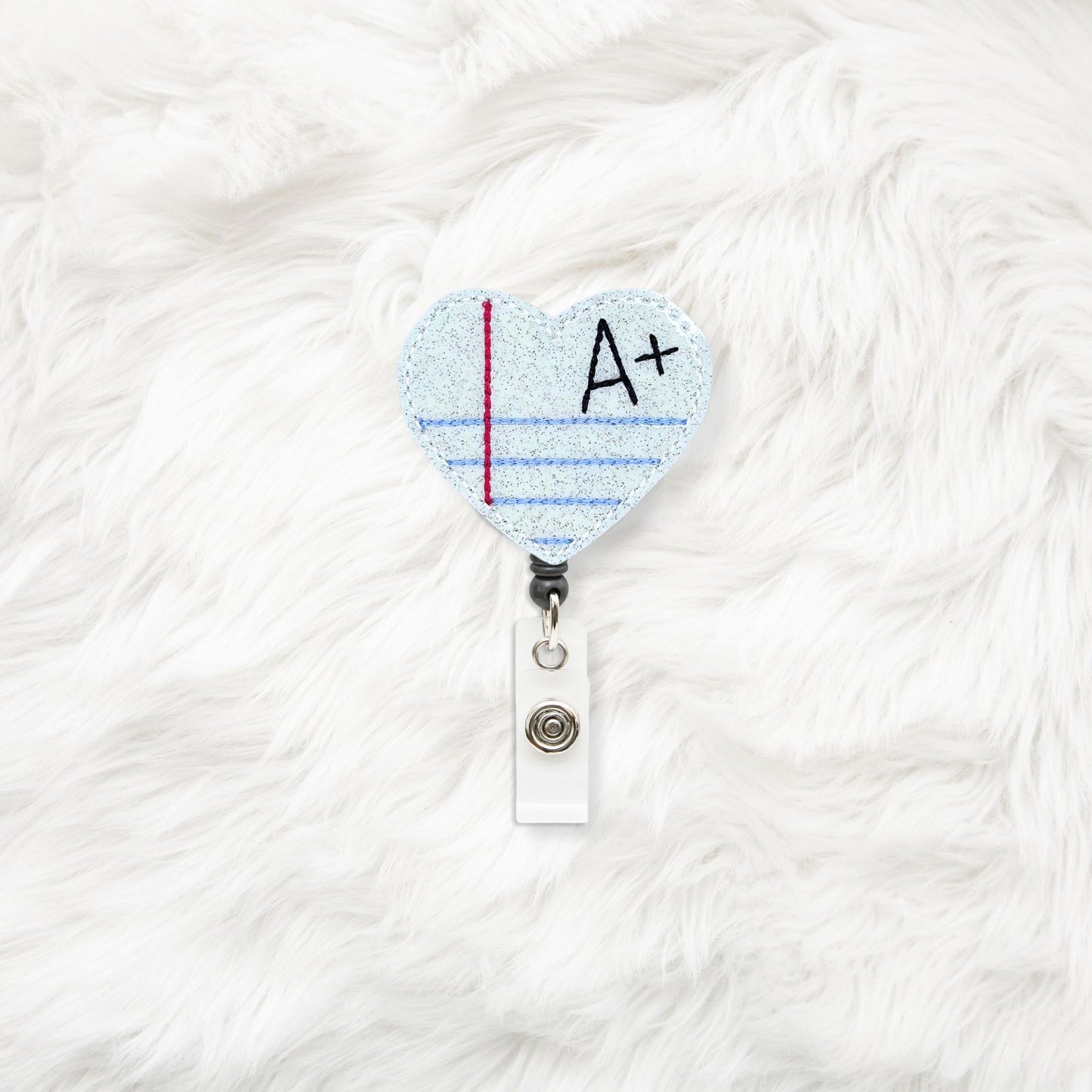 ITH 4x4 A+ Heart Feltie