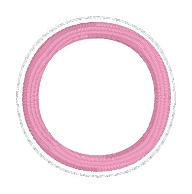ITH 4x4 Circle Appliqué Feltie