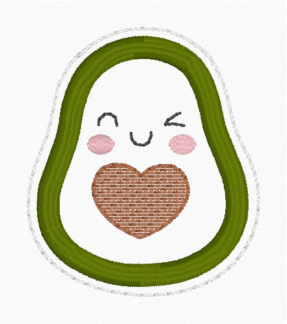 ITH 4x4 Avocado & Toast Appliqué Felties