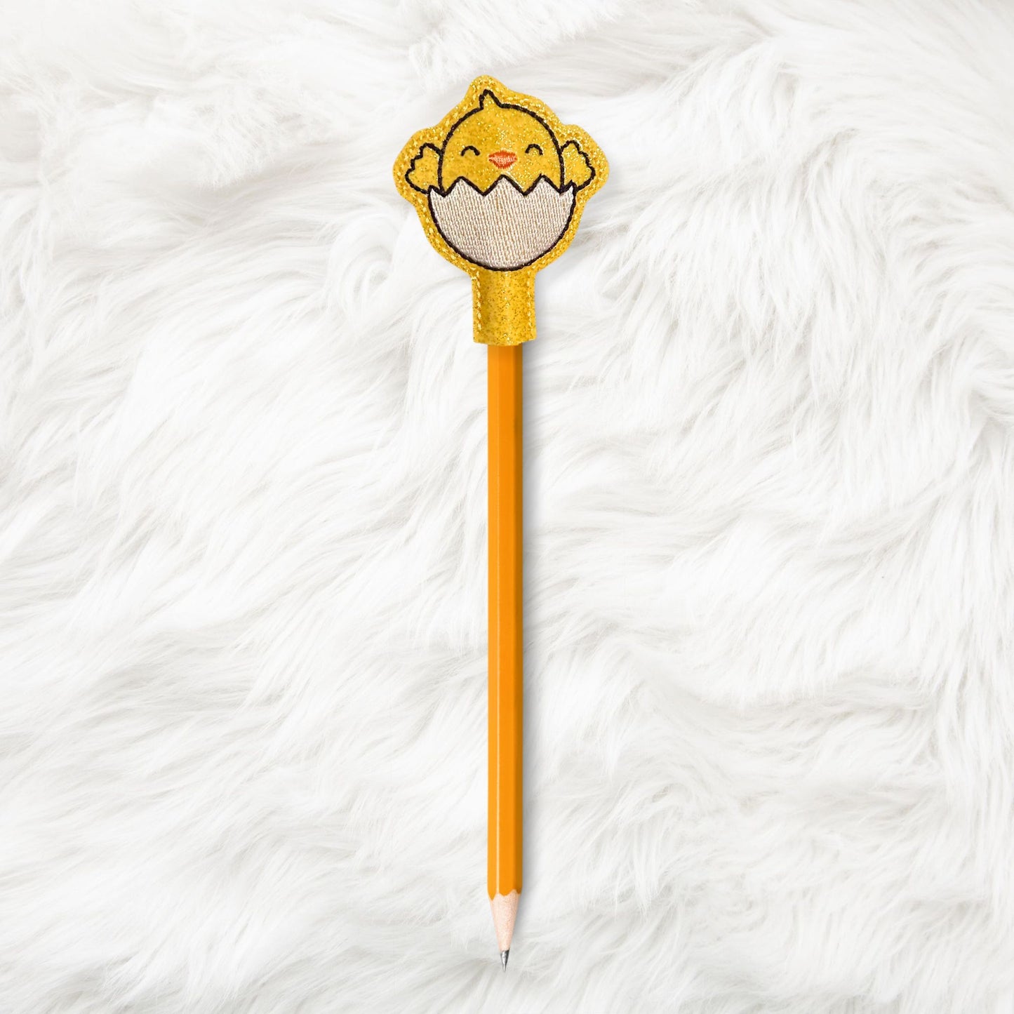 ITH 4x4 Baby Chick Pencil Topper