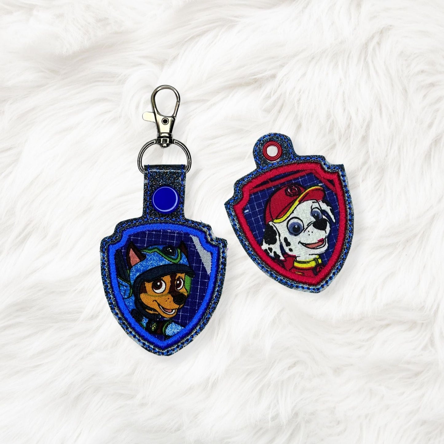 ITH 4x4 Badge Appliqué Snaptab/Eyelet