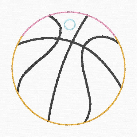 ITH 4x4 Basketball Air Tag Holder
