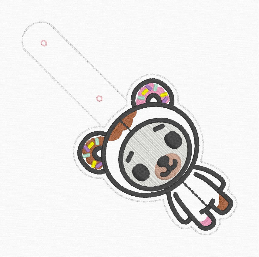 ITH 4x4 Donut Bear Snaptab/Eyelet