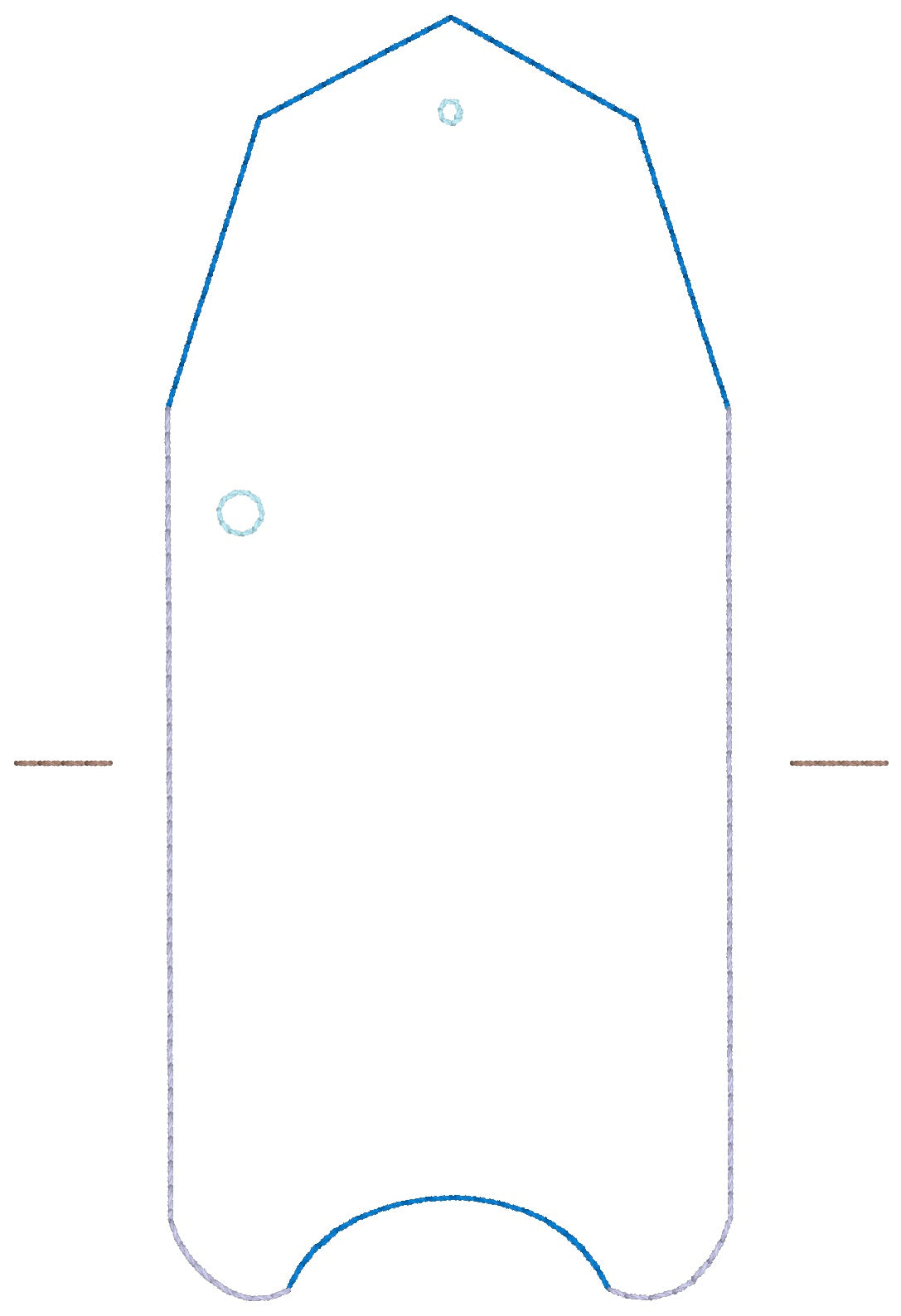 ITH 5x7 1oz Blank Sanitizer Holder