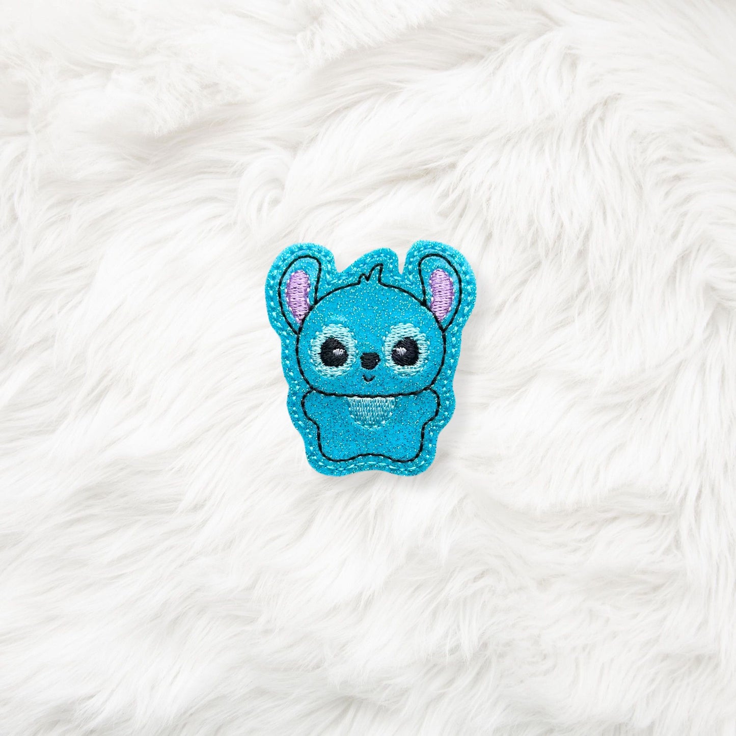 ITH 4x4 Blue Alien Feltie