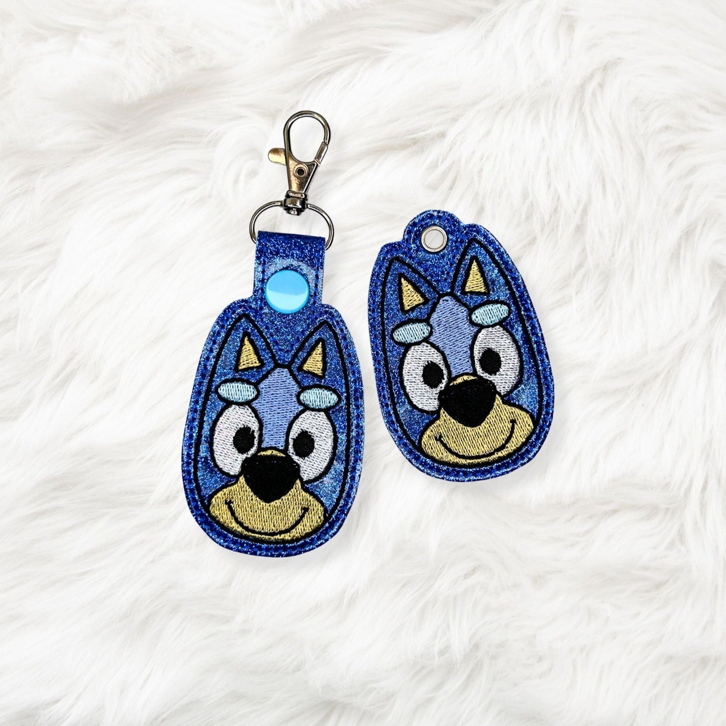 ITH 4x4 Blue Heeler Puppy Snaptab/Eyelet