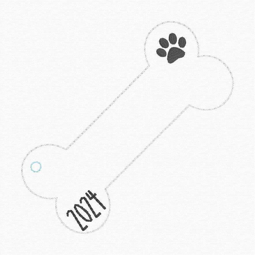 ITH 4x4 Bone Ornament 2