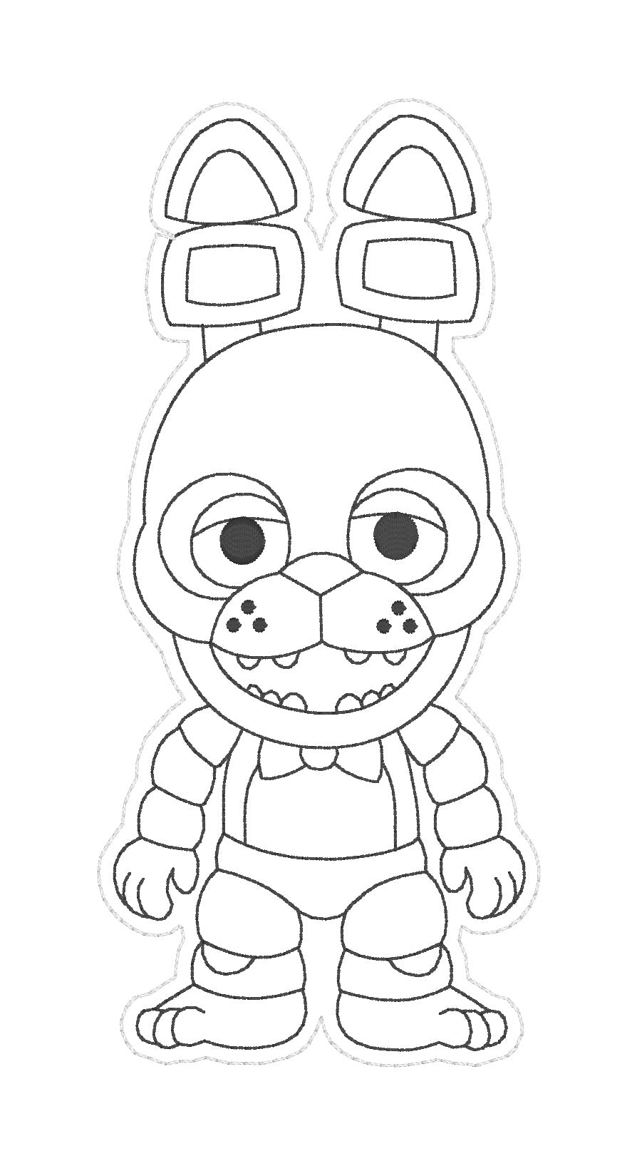 ITH 5x7 FNAF Dry Erase