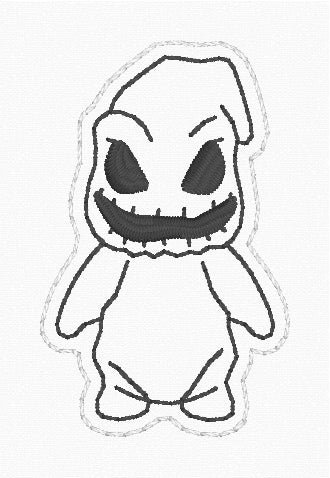 ITH 4x4 Burlap Guy Feltie