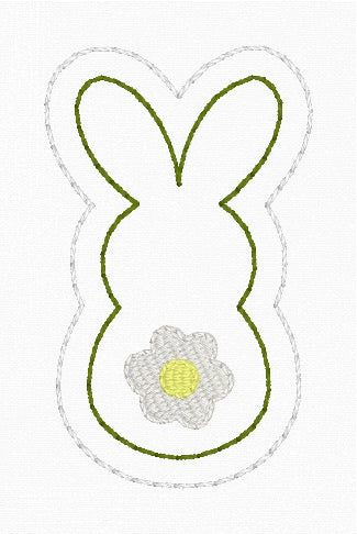 ITH 4x4 Bunny Appliqué Feltie