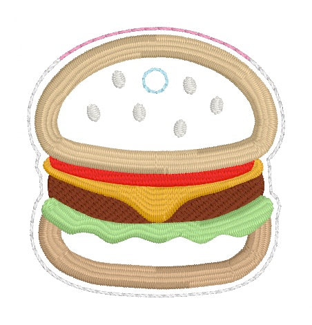 ITH 4x4 Burger Air Tag Holder