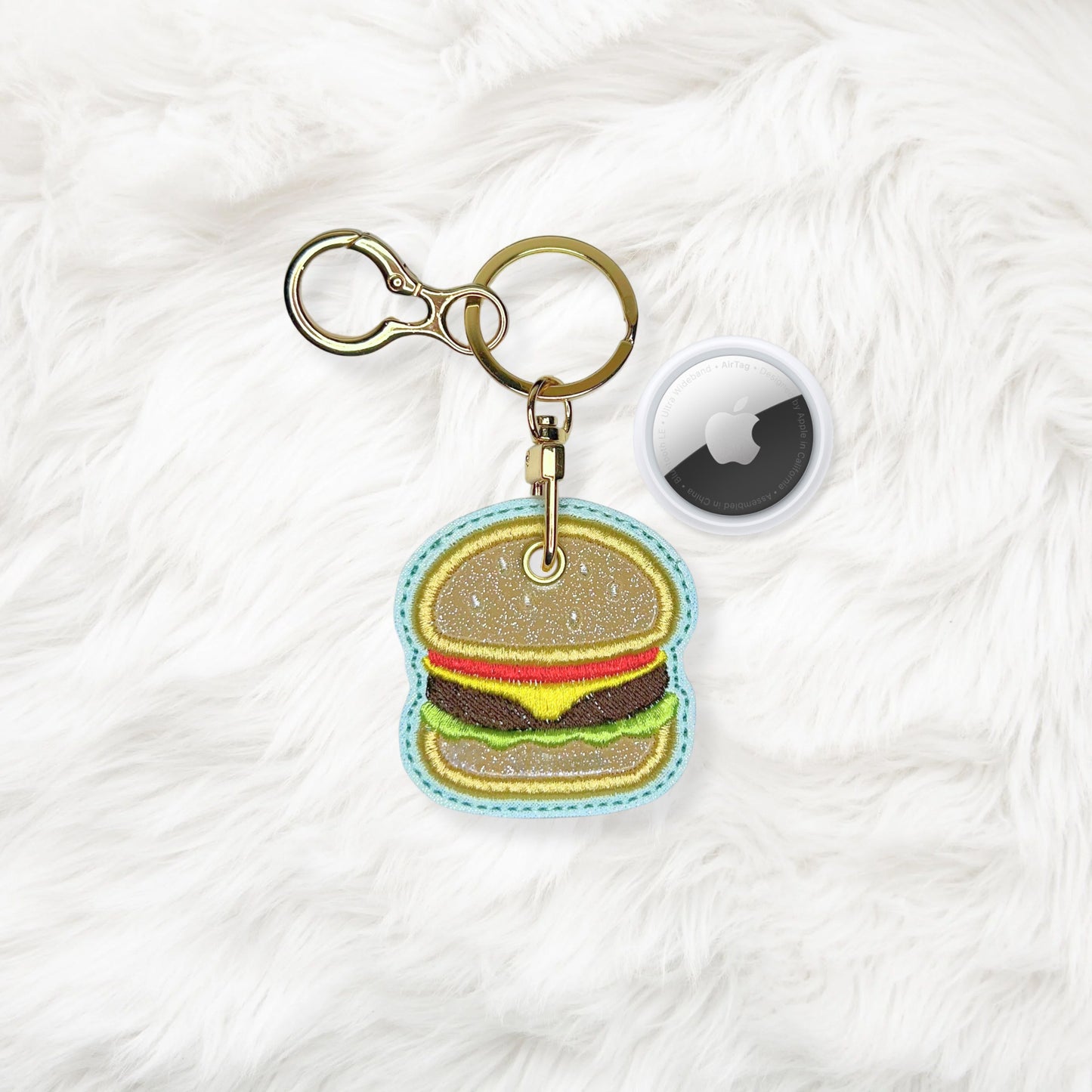 ITH 4x4 Burger Air Tag Holder