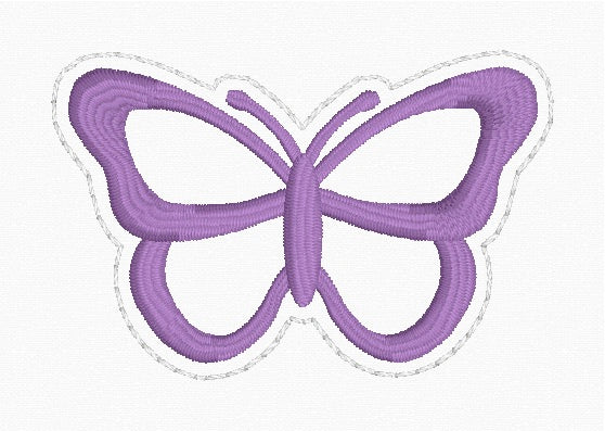 ITH 4x4 Butterfly Feltie