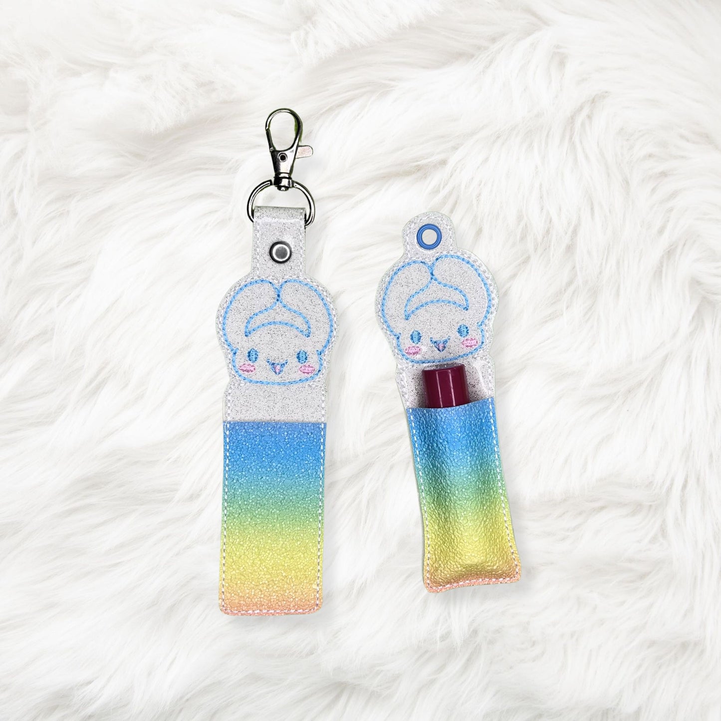 5x7 Kitty Friend Lip Balm Holder