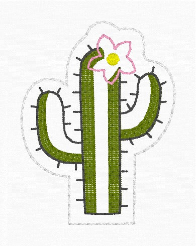 ITH 4x4 Cactus Appliqué Feltie