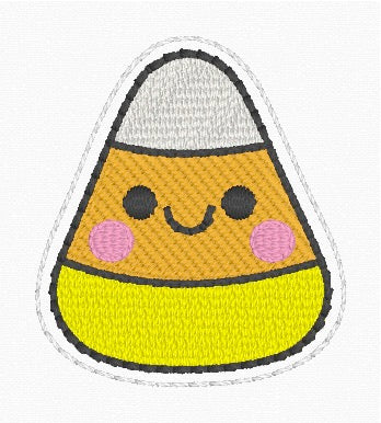 ITH 4x4 Candy Corn Feltie
