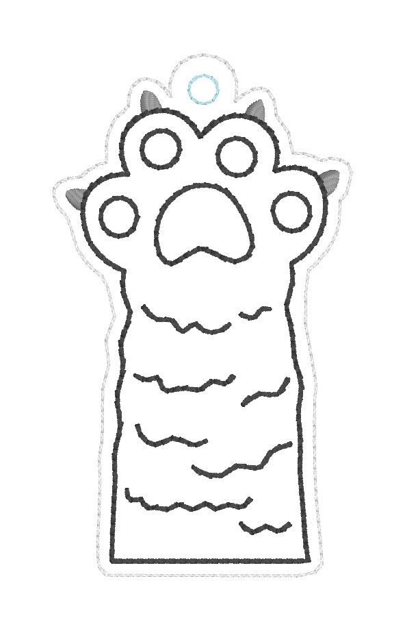 ITH 4x4 Cat Paw Bookmarks