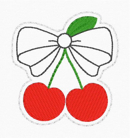 ITH 4x4 Cherries Feltie