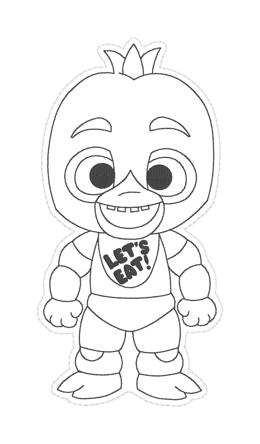 ITH 5x7 FNAF Dry Erase