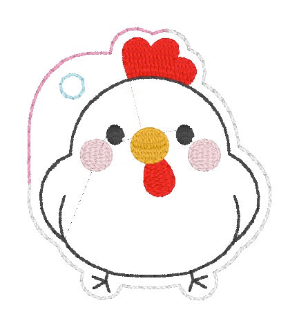ITH 4x4 Chicken Air Tag Holder