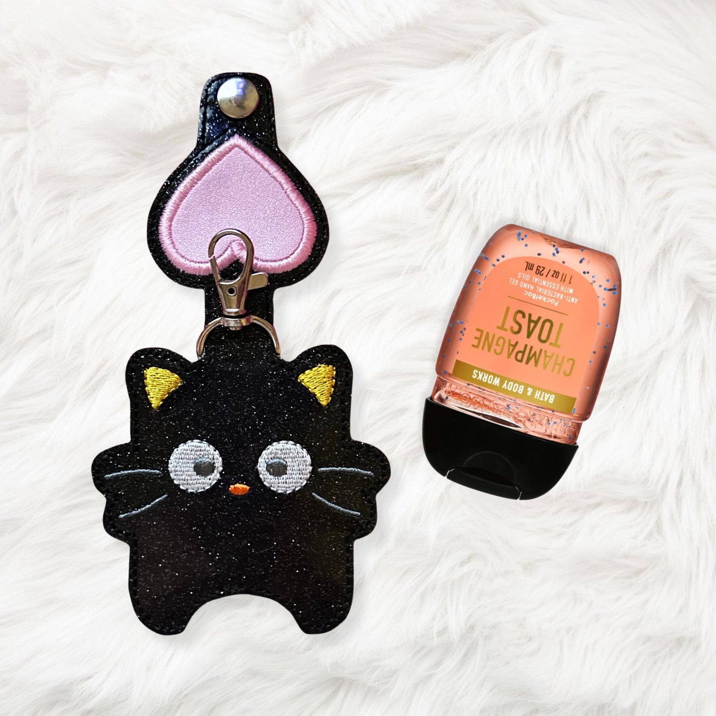 ITH 5x7 1oz Kitty Friend Sanitizer Holder
