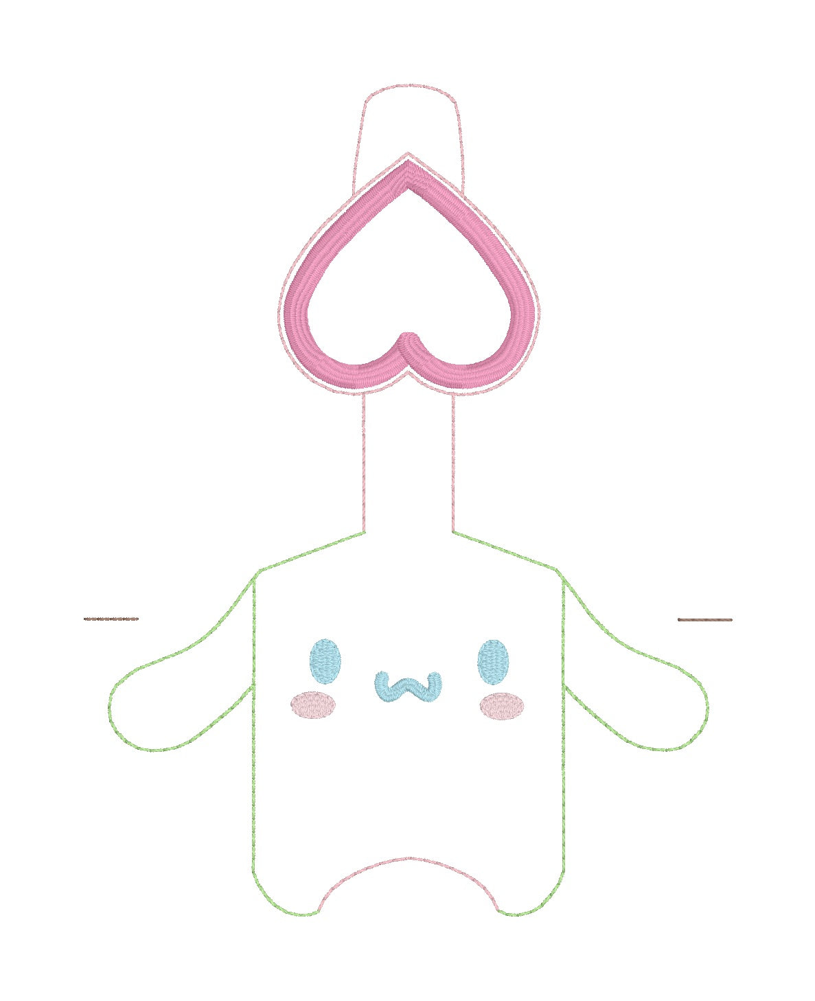 ITH 5x7 1oz Kitty Friend Sanitizer Holder