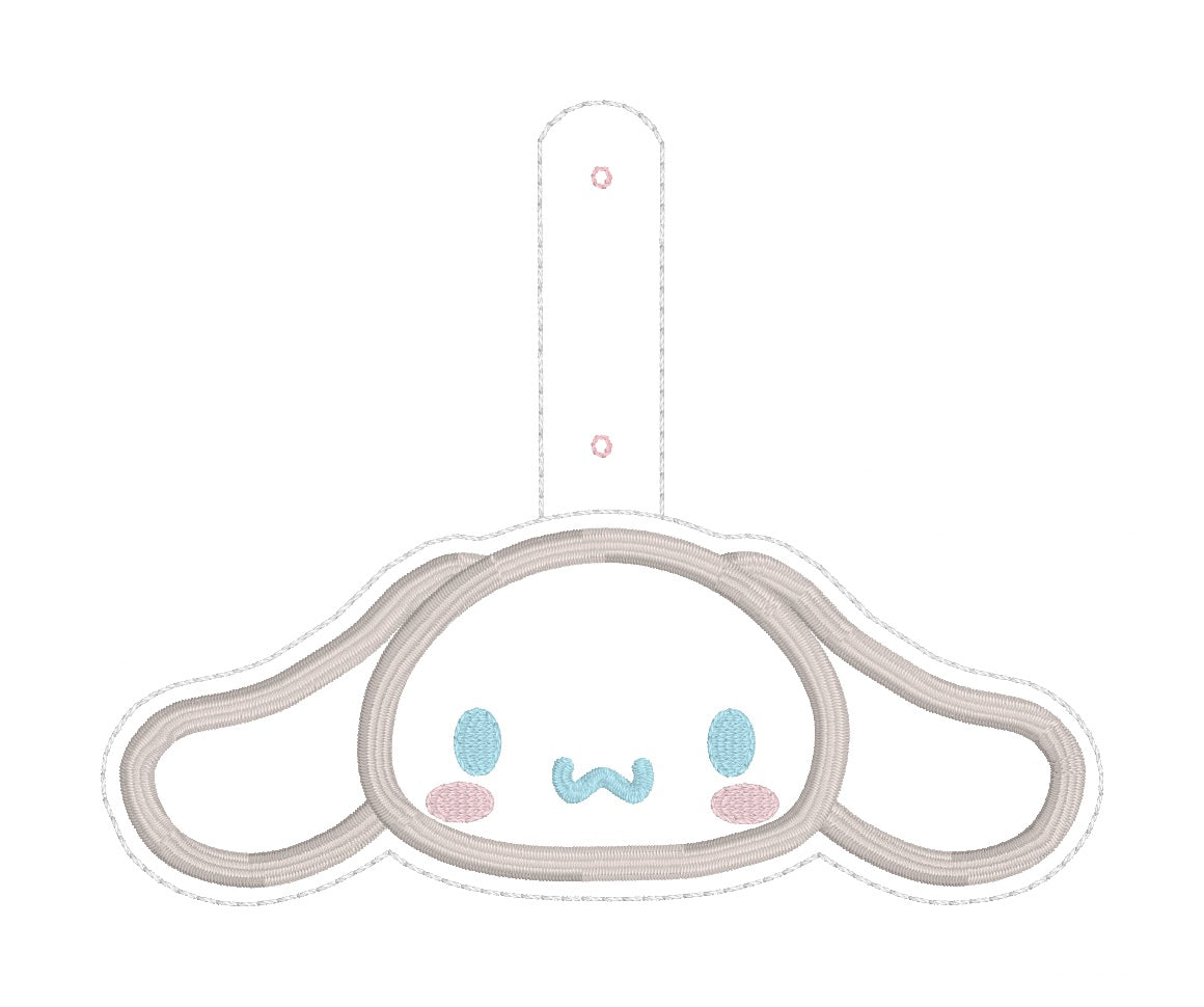 ITH 4x4, 5x7 Kitty Friend Snaptab/Eyelet