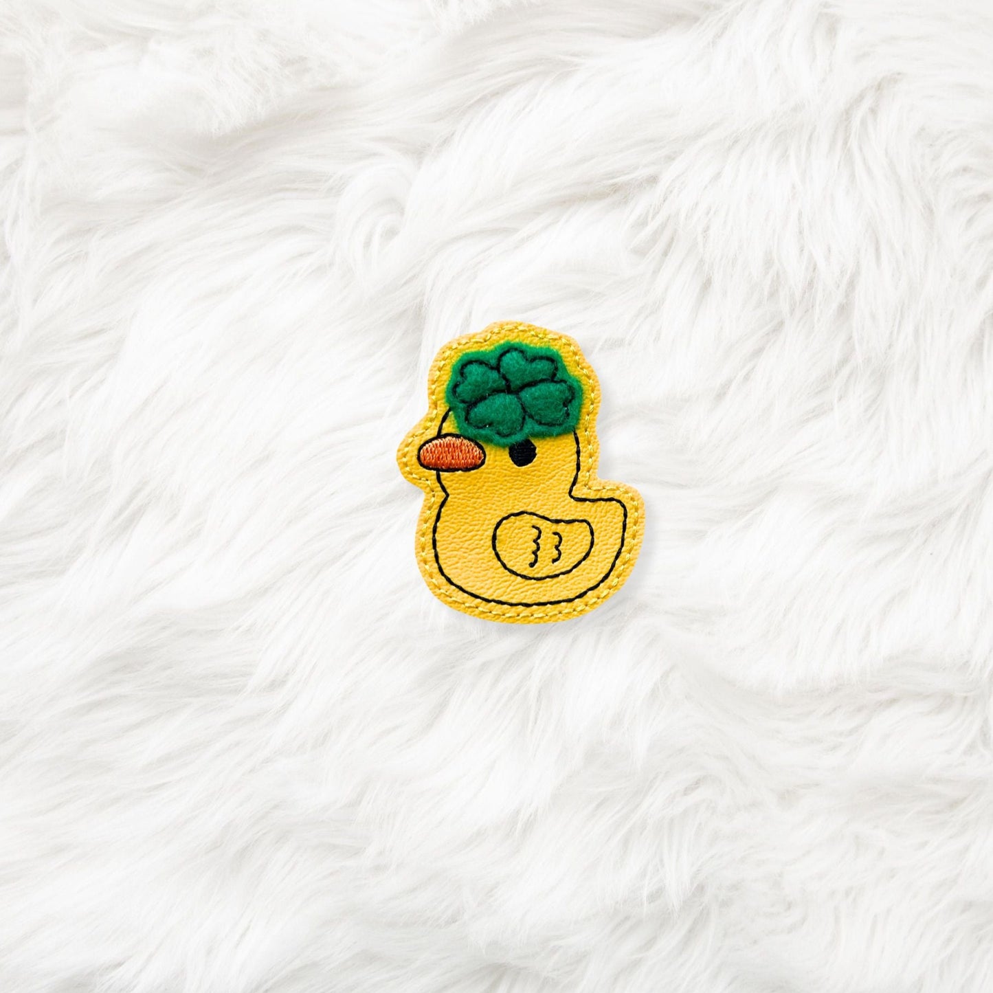 ITH 4x4 Clover Ducky Appliqué Feltie