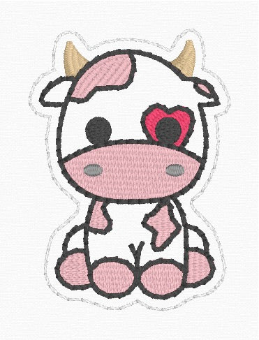 ITH 4x4 Cow Feltie