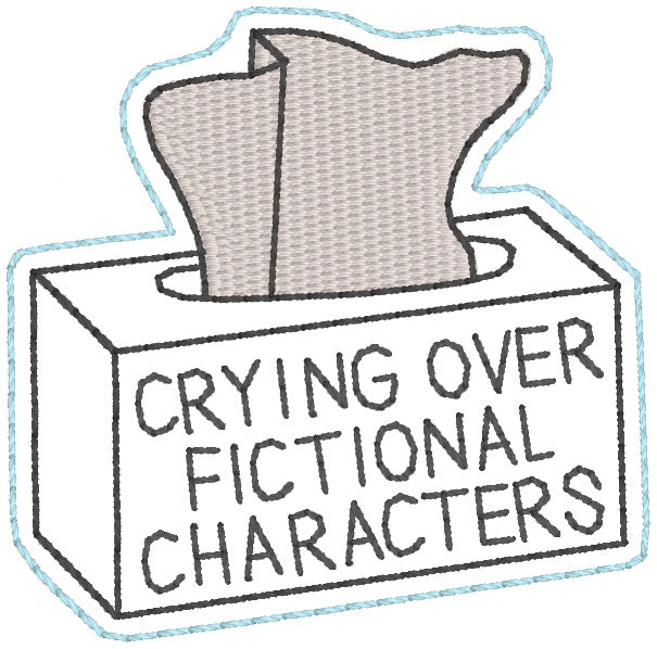 ITH 4x4 Crying Over Fictional Characters Feltie