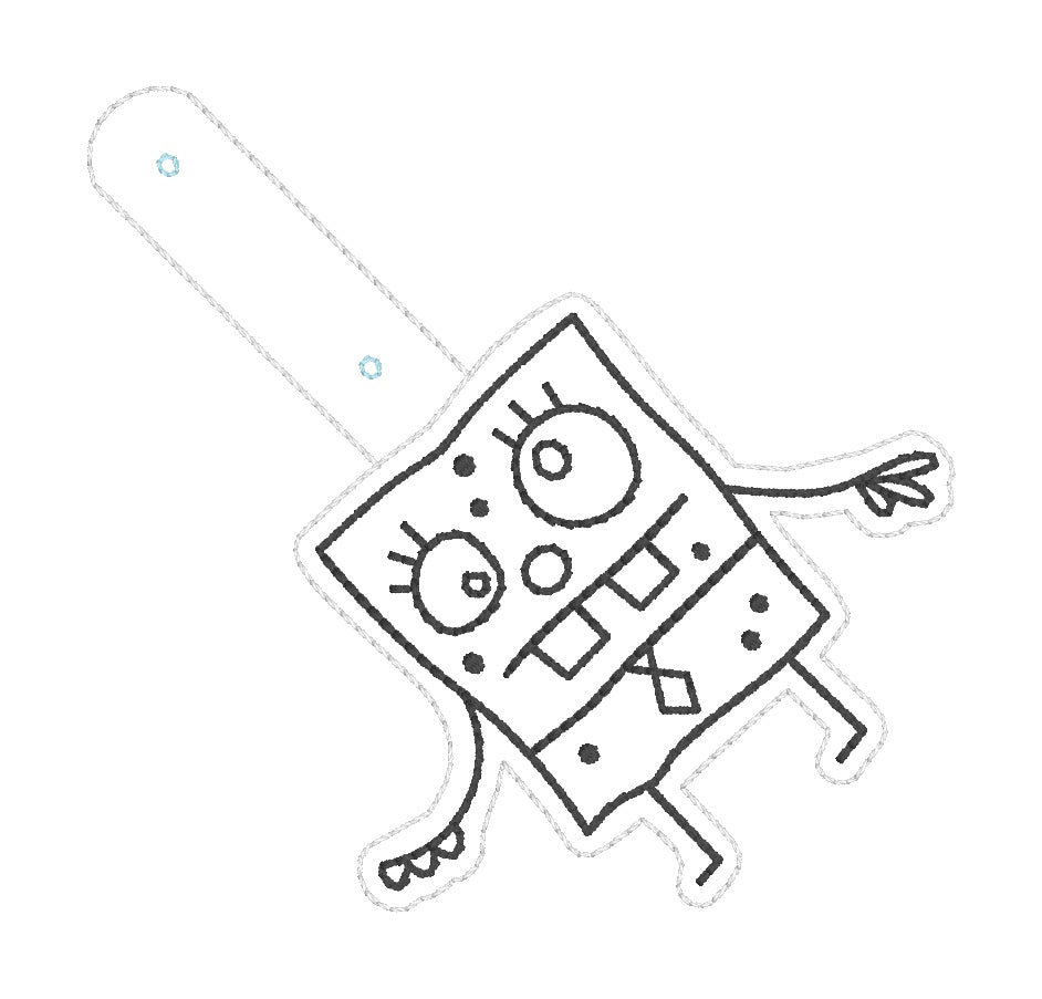 ITH 4x4 Sponge Doodle Snaptab/Eyelet