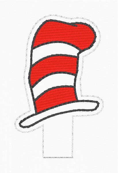ITH 4x4 Dr. S Hat Pencil Topper