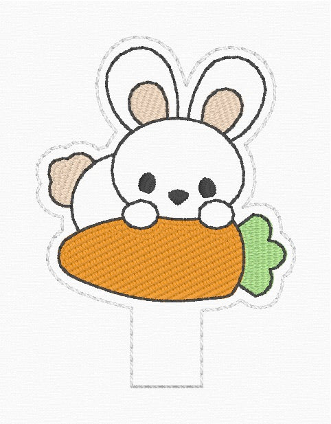 ITH 4x4 Easter Bunny Pencil Topper