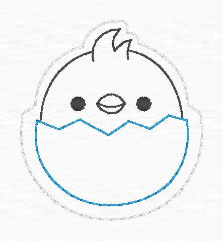 ITH 4x4 Easter Chick Appliqué Feltie