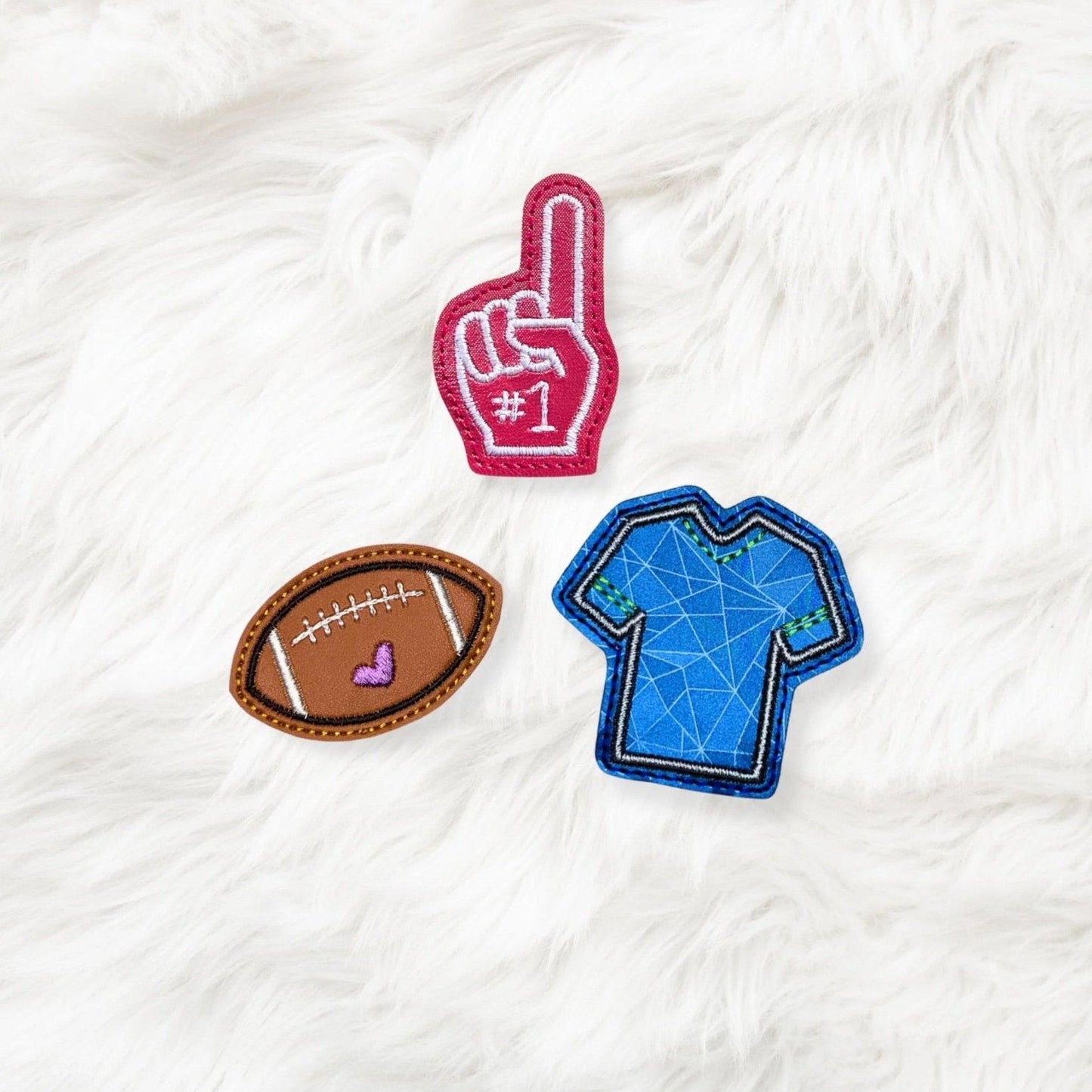 ITH 4x4 Football Theme Felties