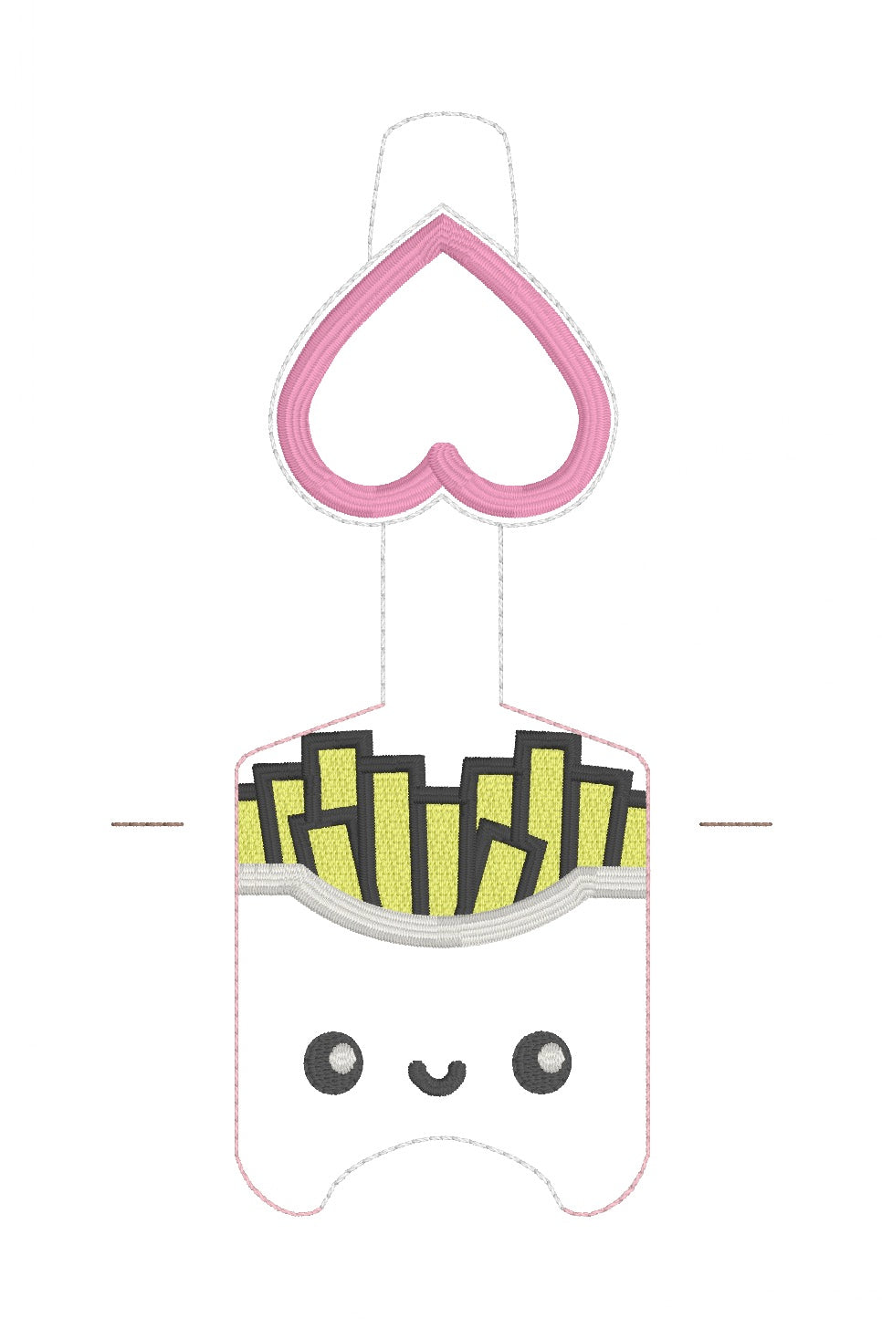 ITH 5x7 1oz Fries Sanitizer Holder