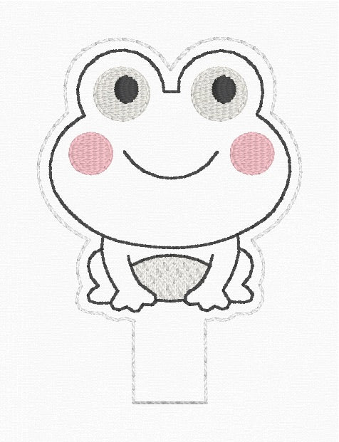 ITH 4x4 Frog Pencil Topper