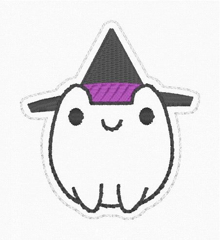 ITH 4x4 Frog Witch Feltie