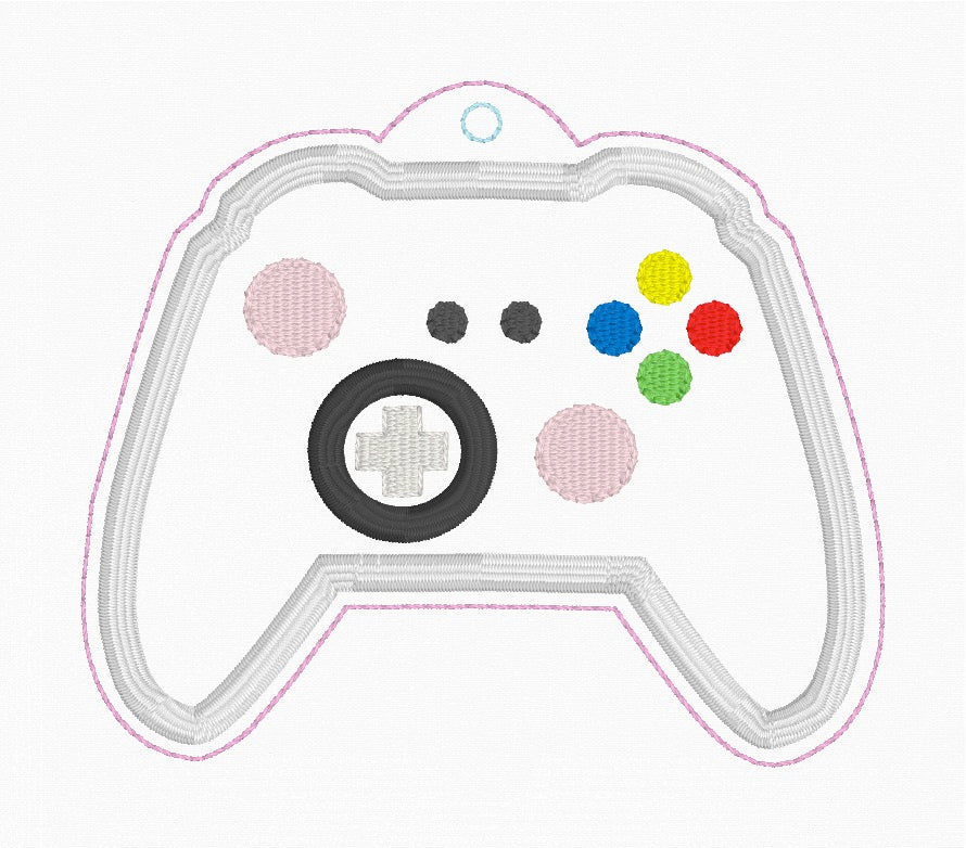 ITH 4x4 Game Control Appliqué Ornament