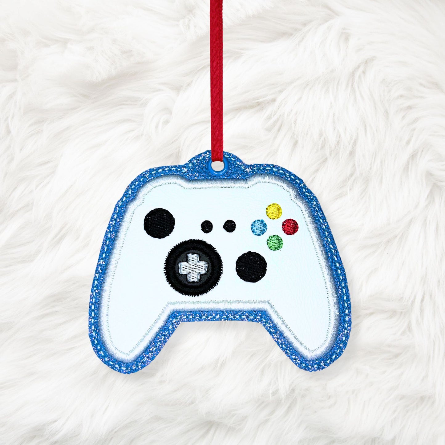 ITH 4x4 Game Control Appliqué Ornament