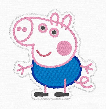 ITH 4x4 Brother Piggy Feltie