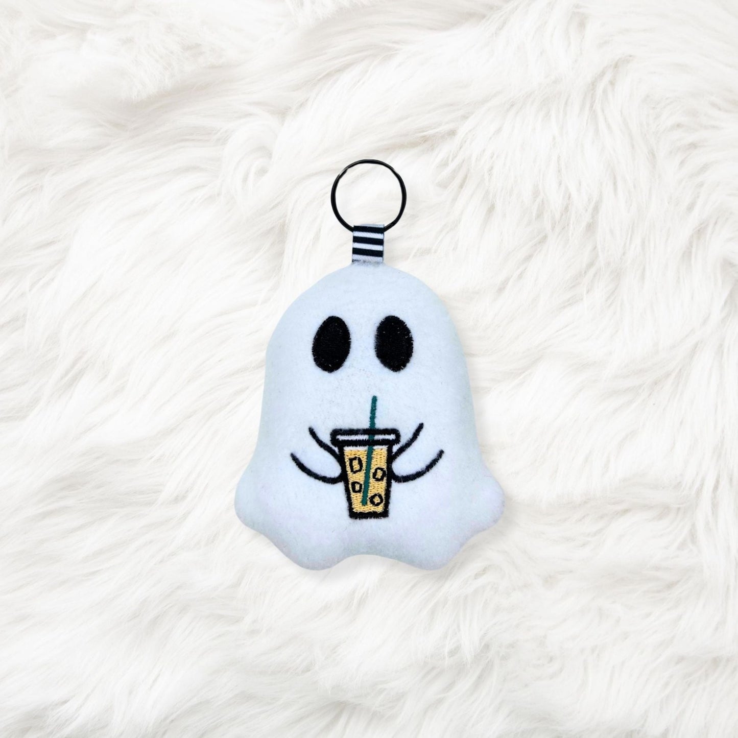 ITH 4x4 Ghost Iced Coffee Plushy Keychain