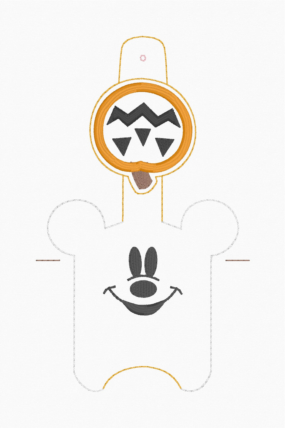 ITH 5x7 1oz Ghost Mouse Sanitizer Holder
