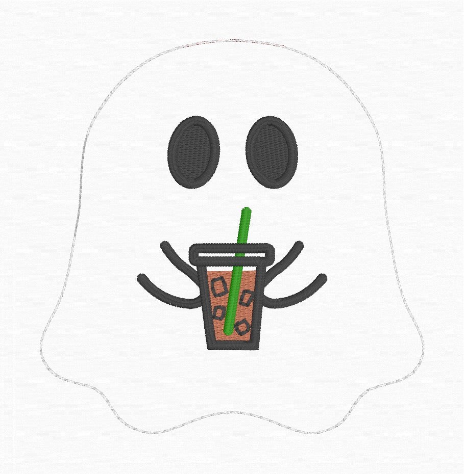 ITH 4x4 Ghost Iced Coffee Plushy Keychain