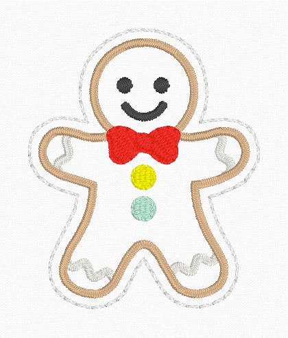 ITH 4x4 Gingerbread Felties