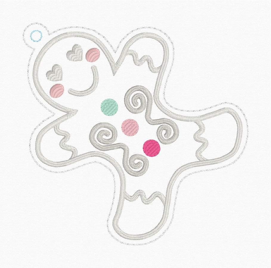 ITH 4x4 Gingerbread Ornament