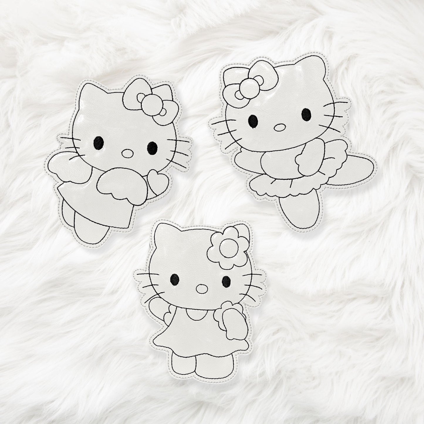 ITH 5x7 Kitty Dry Erase Coloring Characters