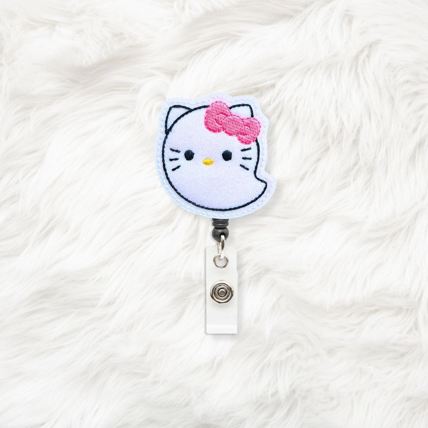 ITH 4x4 Kitty Ghost Feltie