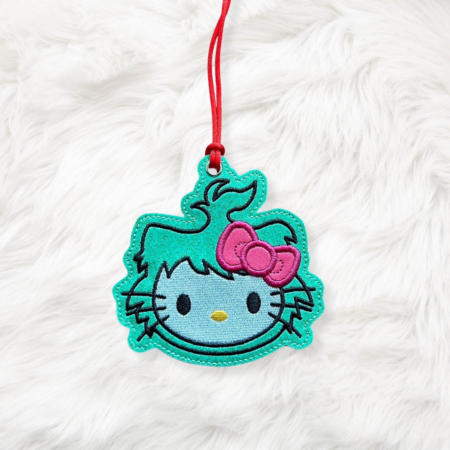 ITH 4x4 Kitty Mean One Appliqué Ornament