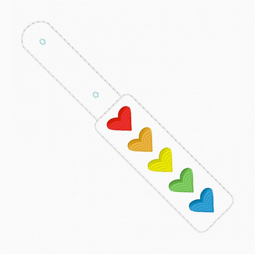 ITH 4x4 Hearts Snaptab/Eyelet